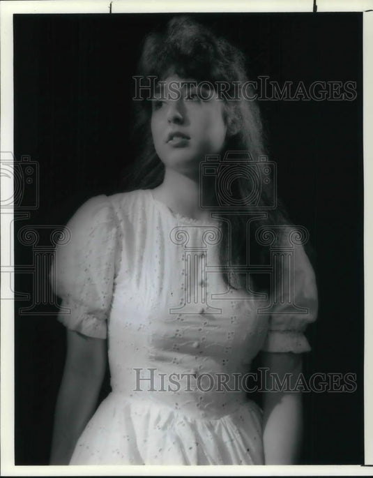 1989 Press Photo Toni Fromson is Maria in West Side Story - cvp20626 - Historic Images