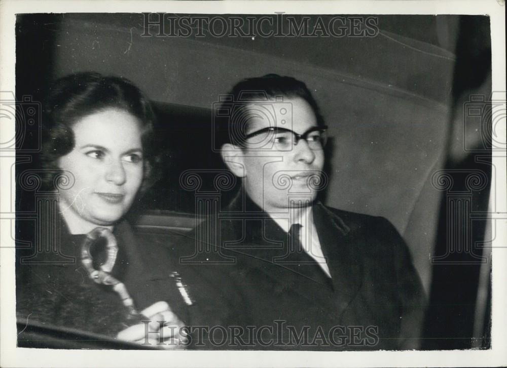 1961 Press Photo Mr. Gerald Selby and Miss Anne Firman - Historic Images