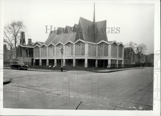 1960 Press Photo View of St. Paul's Church on the Brandon Estate - Historic Images