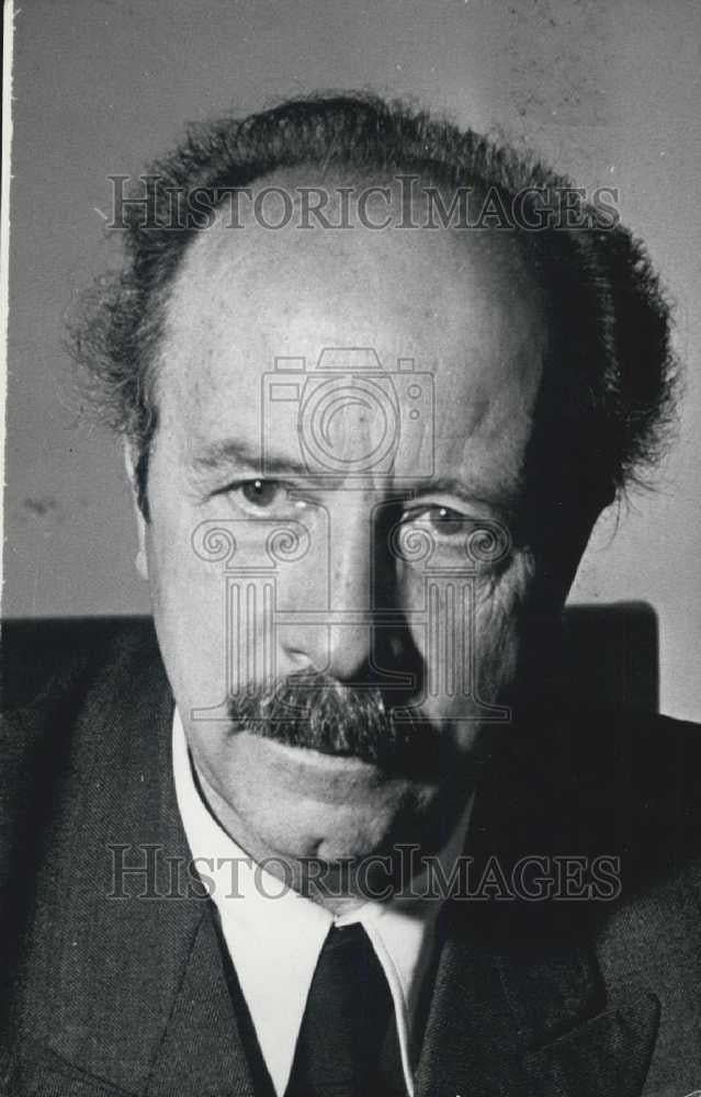 1955 Press Photo Professor Martini. Doctor of German Chancellor Dr. Adenauer. - Historic Images