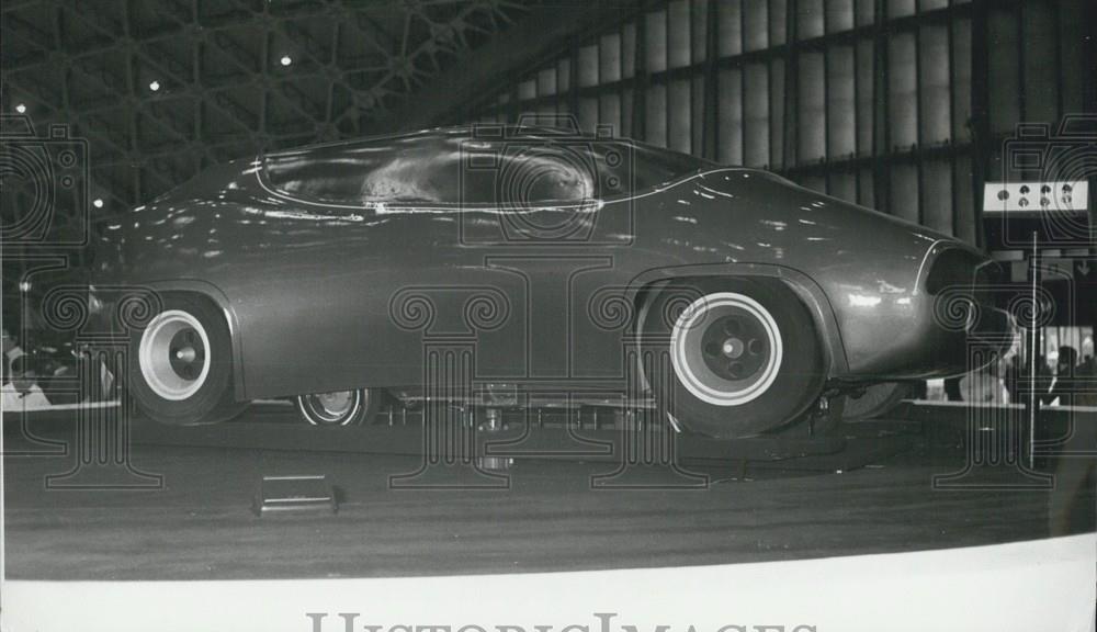 1972 Press Photo Bullet Car On Display At 19th Tokyo Motor Show, - Historic Images