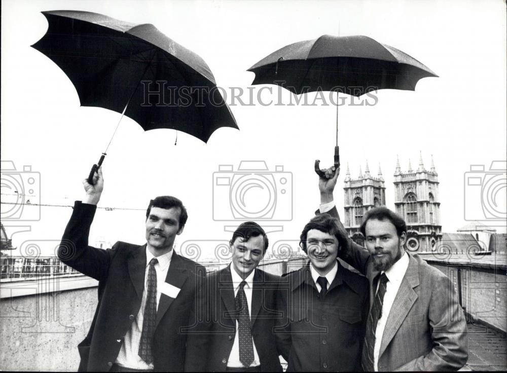 1977 Press Photo Britain&#39;s candidates for spacelab named - Historic Images