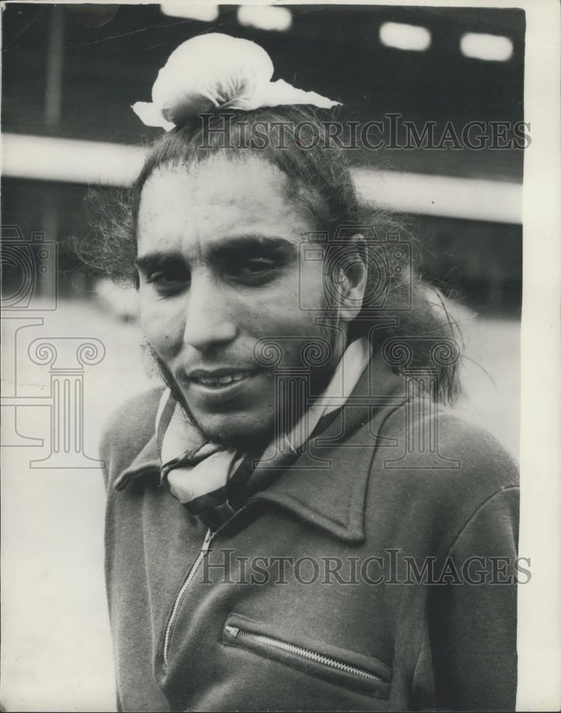 1958 Press Photo Empire Games at Cardiff,Singh Daljit,runner - Historic Images