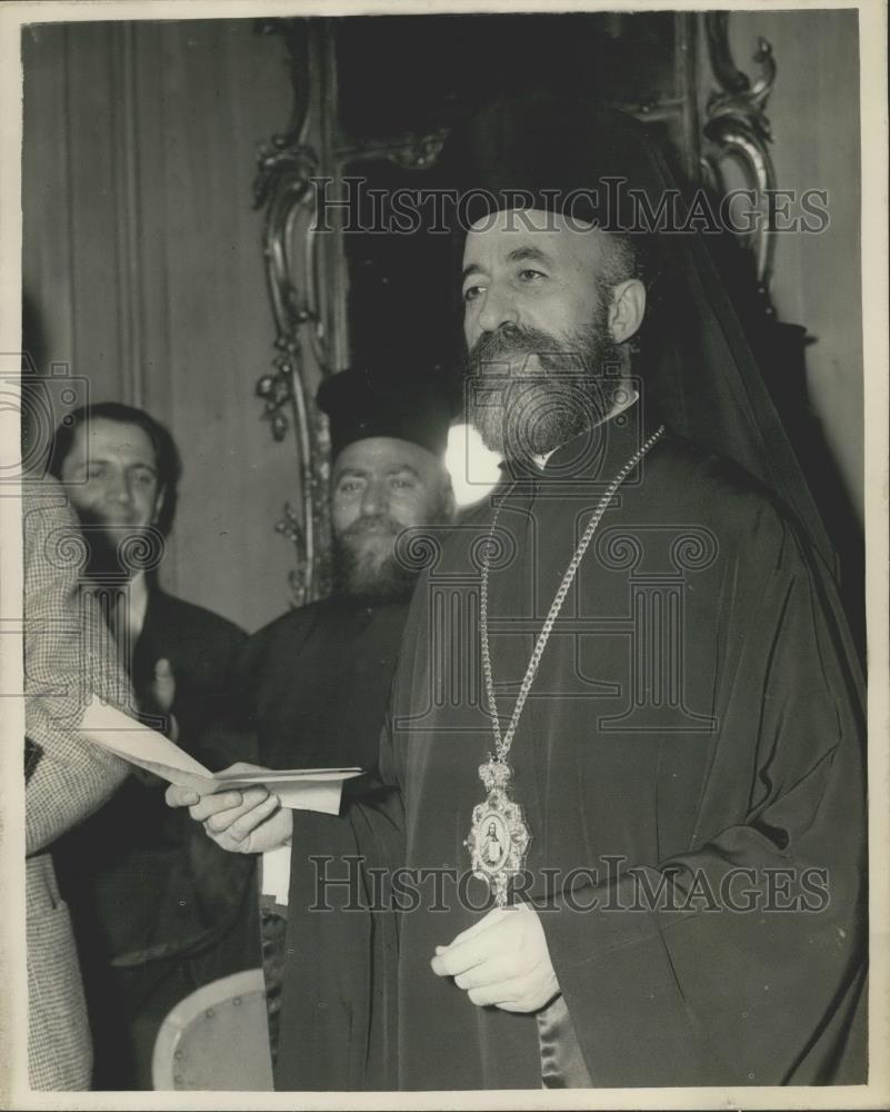 1959 Press Photo Archbishop Makarios of Cyprus - Historic Images