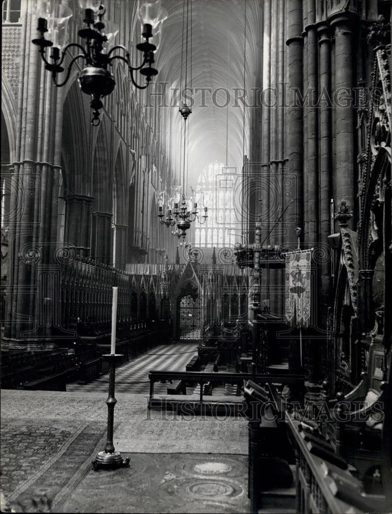 Press Photo Westminster Abbey - Historic Images