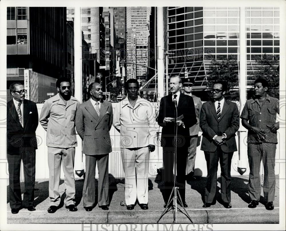 1979 Press Photo U.S. Ambassador Donald D.McHenry - Historic Images