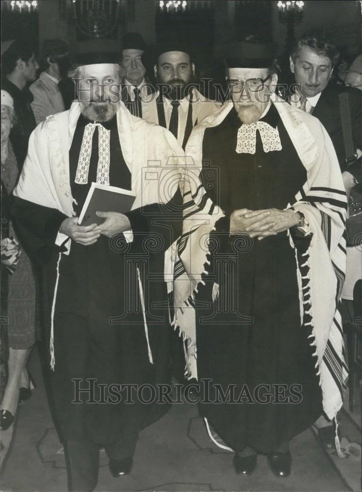 1980 Press Photo Alain Goldmann Is New Head Rabbi of Paris - Historic Images