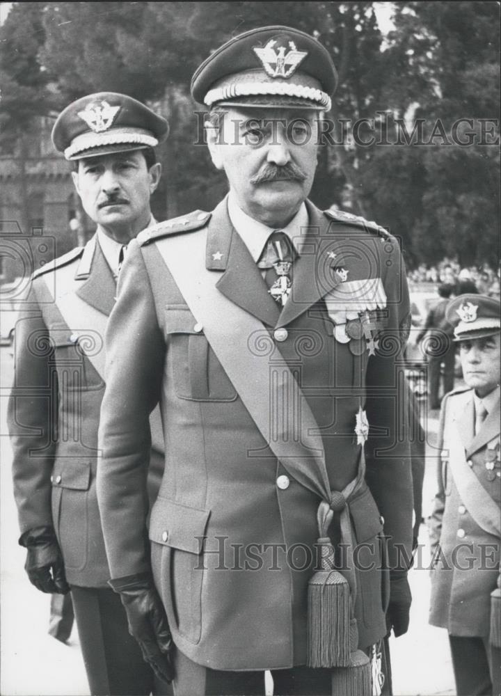 1977 Press Photo General Pietro Corsini, Italian Carabiniera - Historic Images