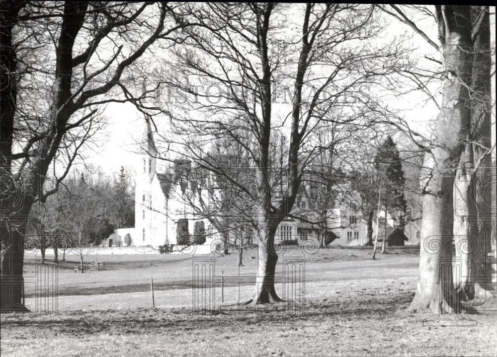 1973 Press Photo View of Fenton House, near Wooler - Historic Images