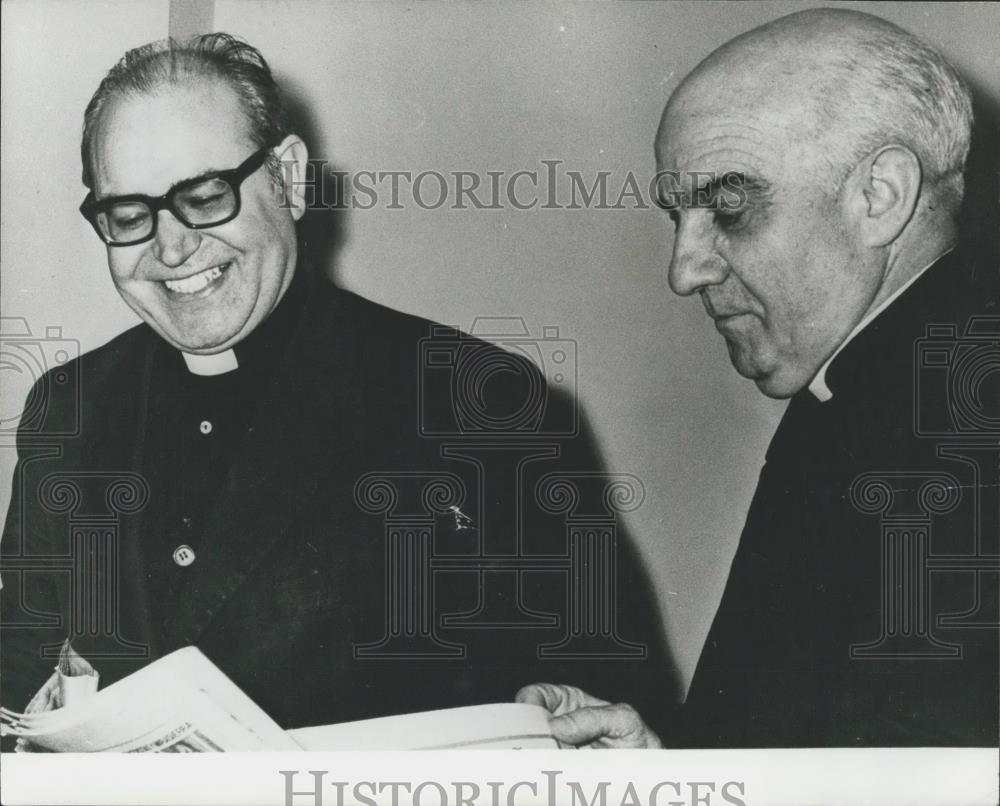 1974 Press Photo Mgr. Antonio Anoveros, Bishop of Bilbac - Historic Images