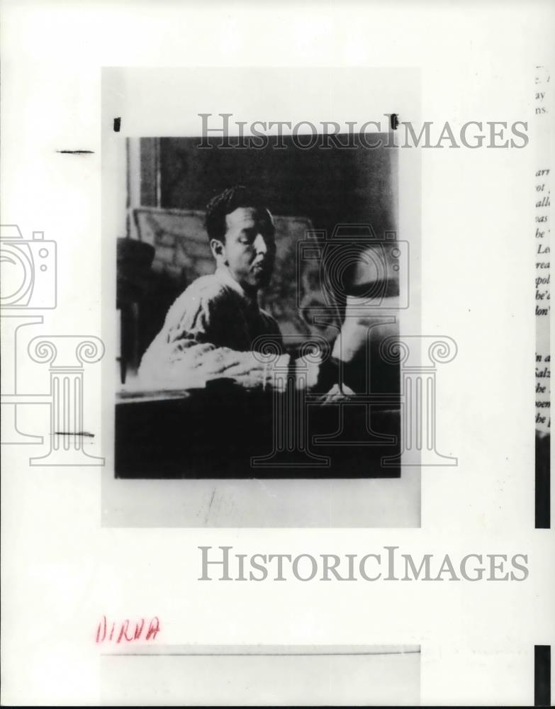 1948 Press Photo Randall Jarrell American Poet in Salzburg Germany - cvp25568 - Historic Images