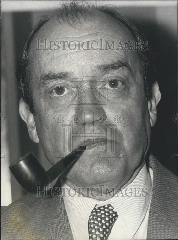 Press Photo France's Minister of Exterior Relations Claude Cheysson - Historic Images