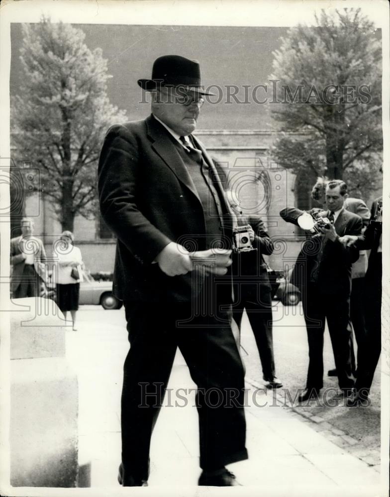 1957 Press Photo Dr John Bodkin Adams, Murder Charges - Historic Images