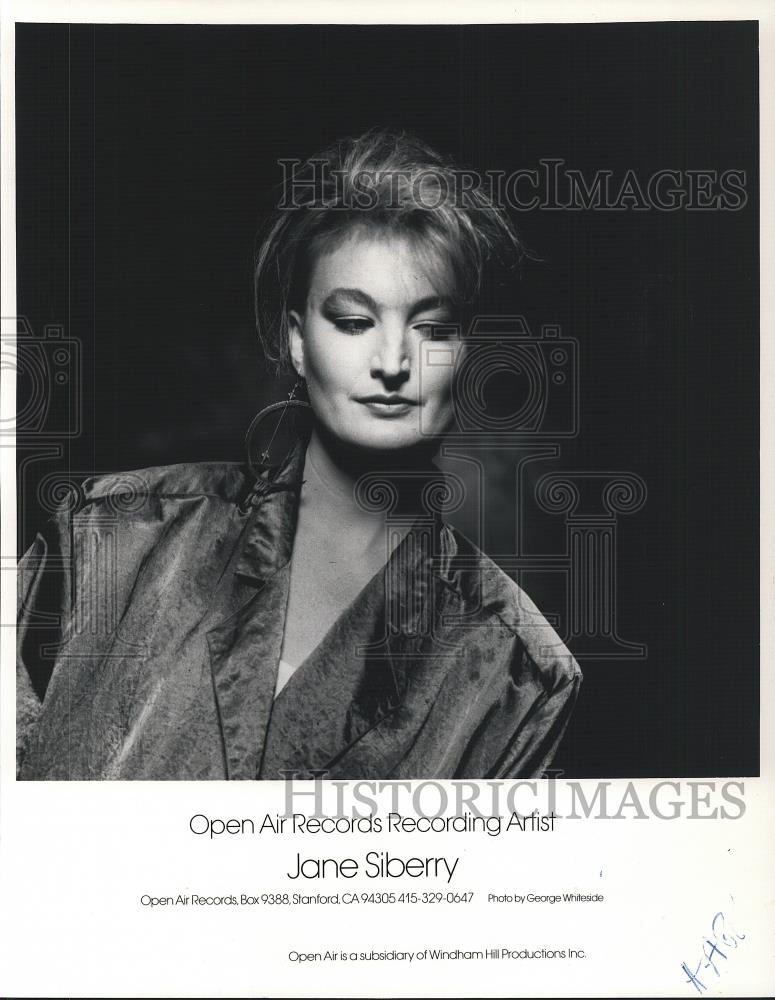 1985 Press Photo Jane Siberry - cvp26528 - Historic Images