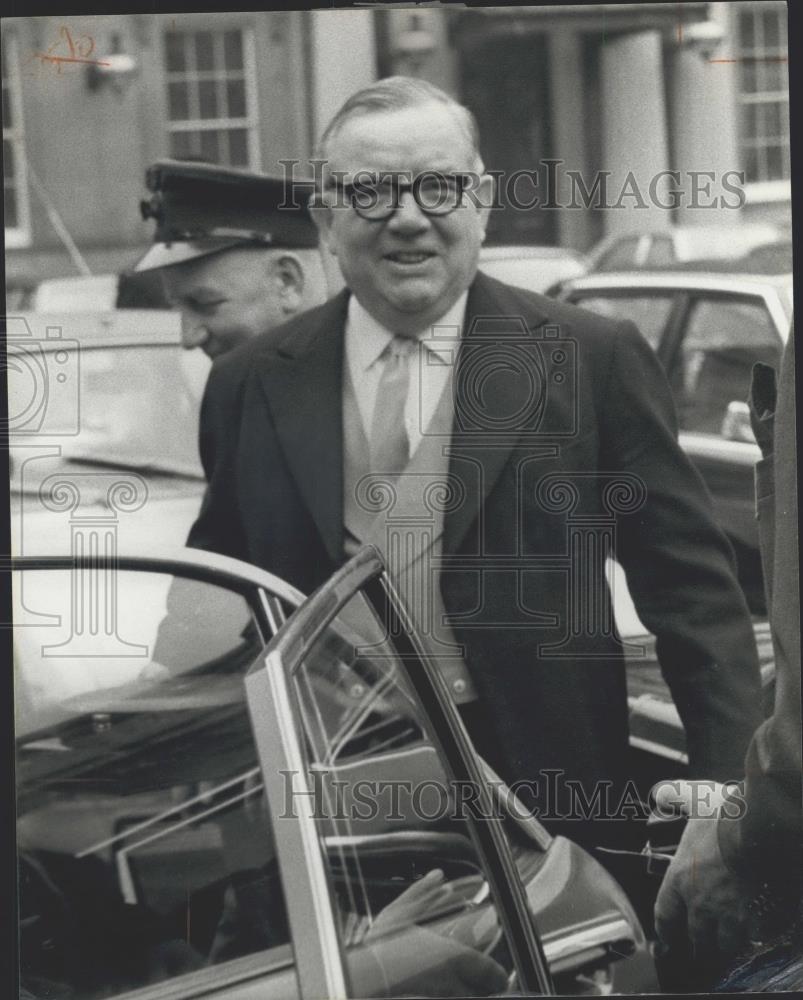 1978 Press Photo Sir Maurice Oldfield, Former Head, British Secret Service - Historic Images