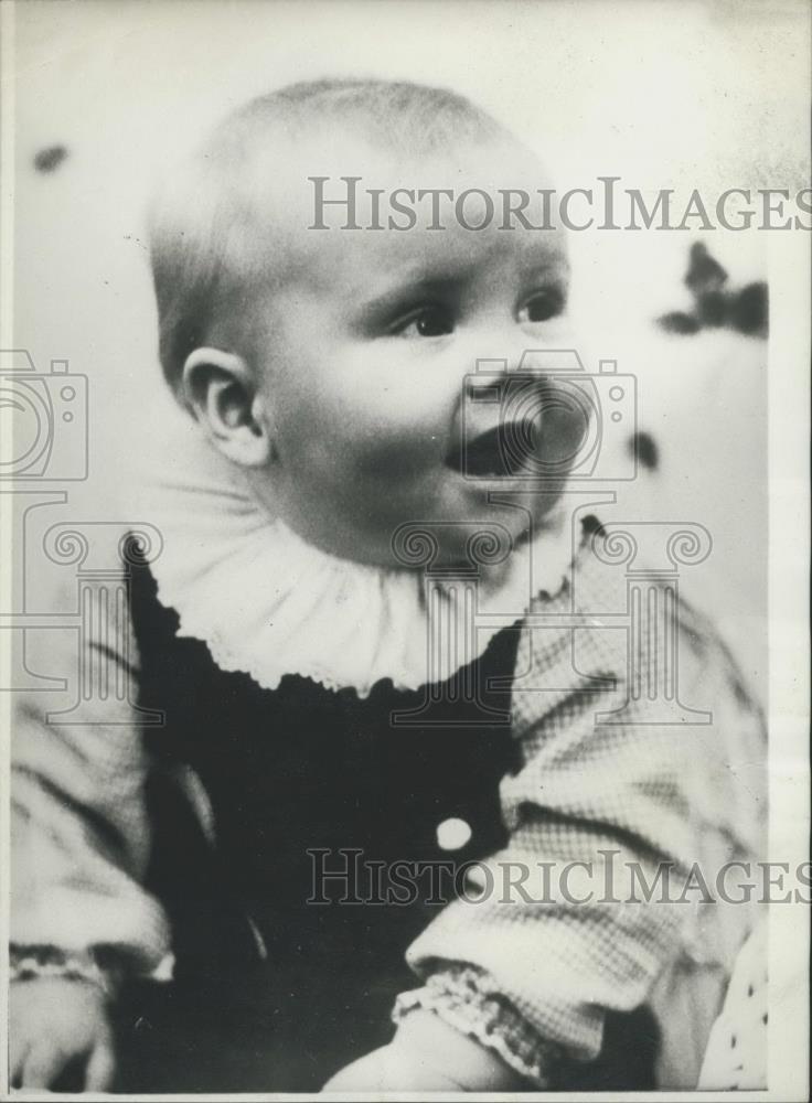 1968 Press Photo Prince Willem Alexander son of Princess Beatrix, Prince Claus - Historic Images