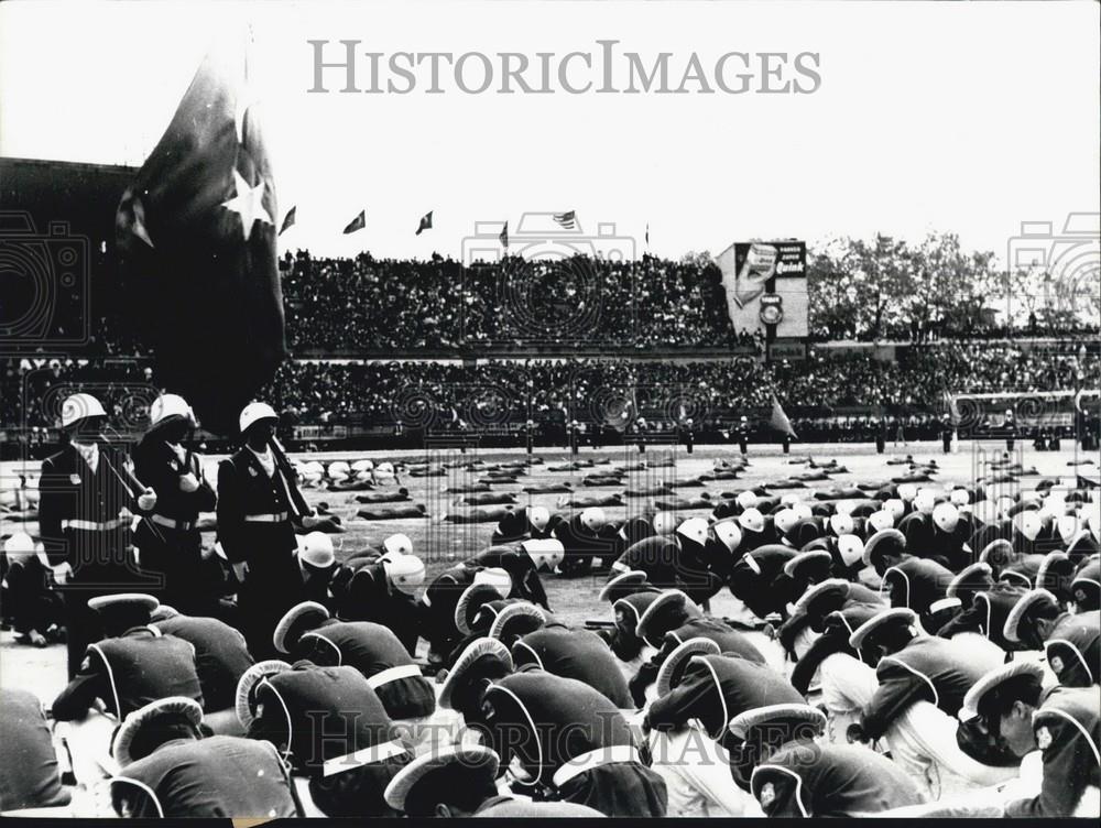 Press Photo War Academy at Ankara, Turkey&#39;s equivalent of West Point - Historic Images