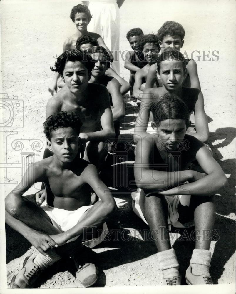 Press Photo Aden Youth Join The Levis For Military Training - Historic Images