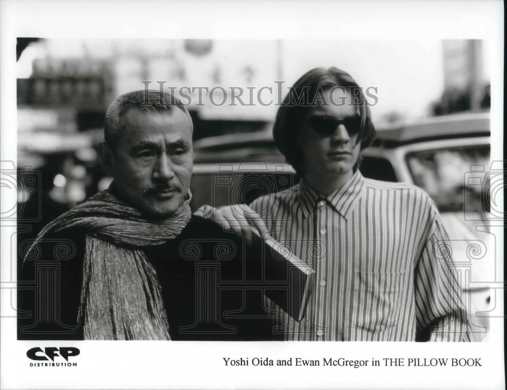 1996 Press Photo Yoshi Oida and Ewan McGregor in The Pillow Book - cvp22545 - Historic Images