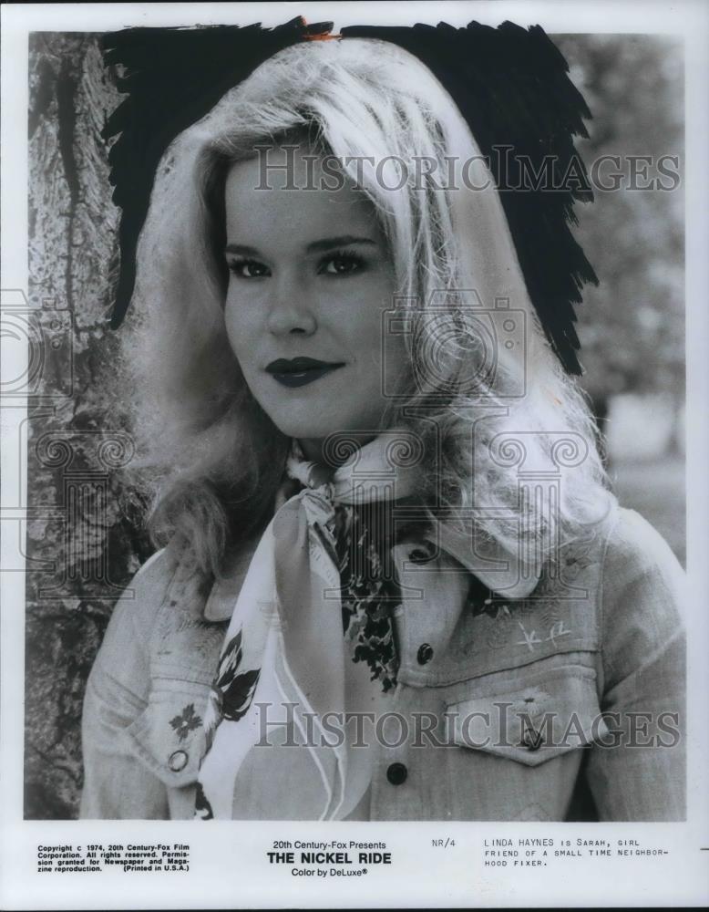 1975 Press Photo Linda Haynes in The Nickel Ride - cvp21415 - Historic Images