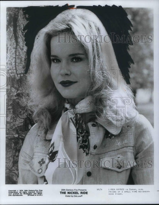 1975 Press Photo Linda Haynes in The Nickel Ride - cvp21415 - Historic Images