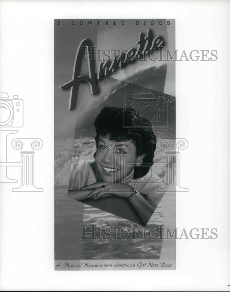 Press Photo Annette Funicello in A Musical Reuion with America&#39;s Girl Next Door - Historic Images