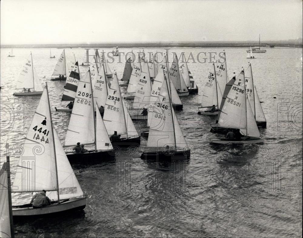 1968 Press Photo Icicle Trophy In Artic sailboat race - Historic Images