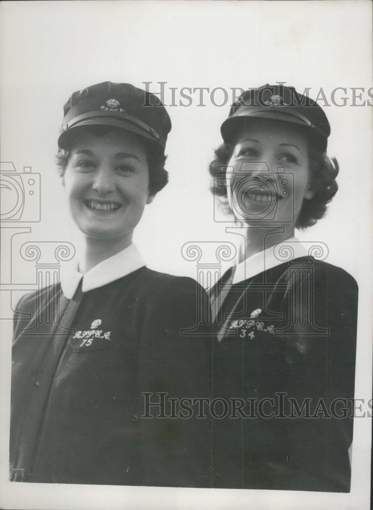 1952 Press Photo R.S.P.C.A First Women Patrol Officers - Historic Images