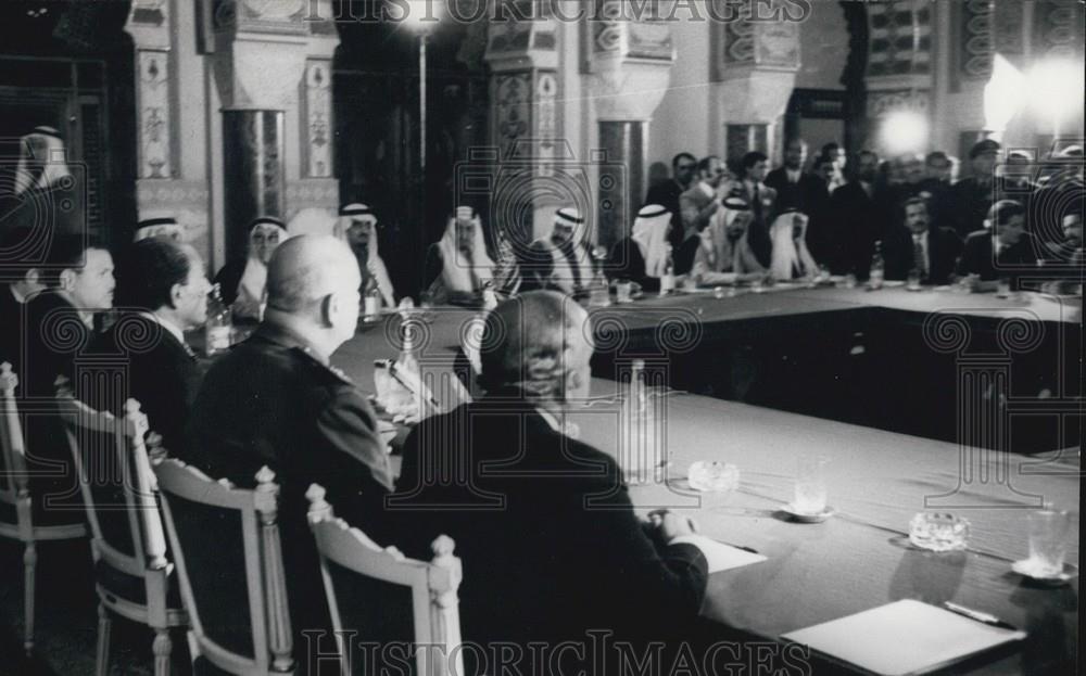 1974 Press Photo Limited Arab Summit Conference - Historic Images