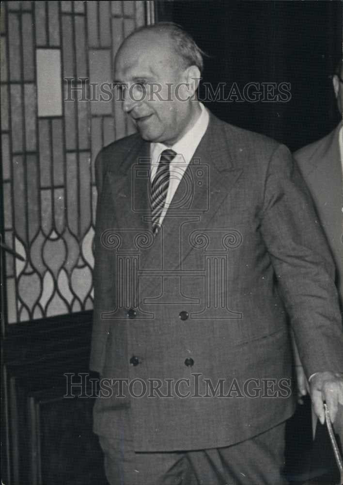 Press Photo New Italian candidate Mr Al Gabinetto de Gasperi - Historic Images