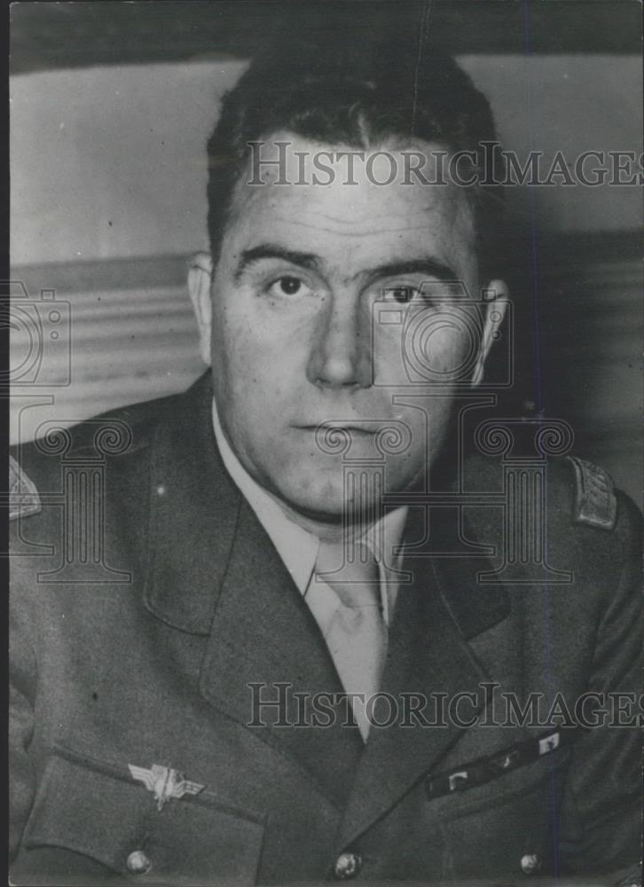 1957 Press Photo Chief Of 'Spy Hunt': Genera Grossin - Historic Images