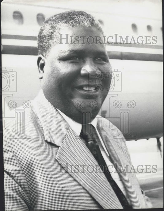 Press Photo Joshua Nkomo, President, Zimbabwe African People's Union - Historic Images