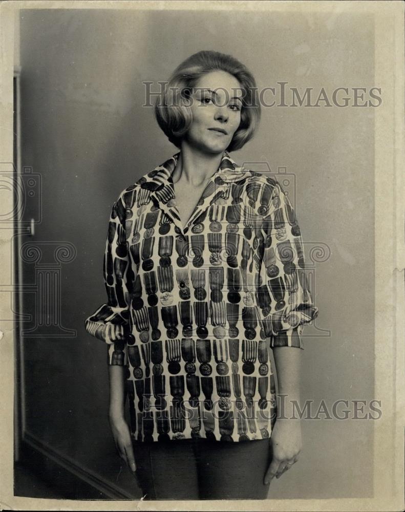 1961 Press Photo Sportswear Collection Shown In London - Historic Images