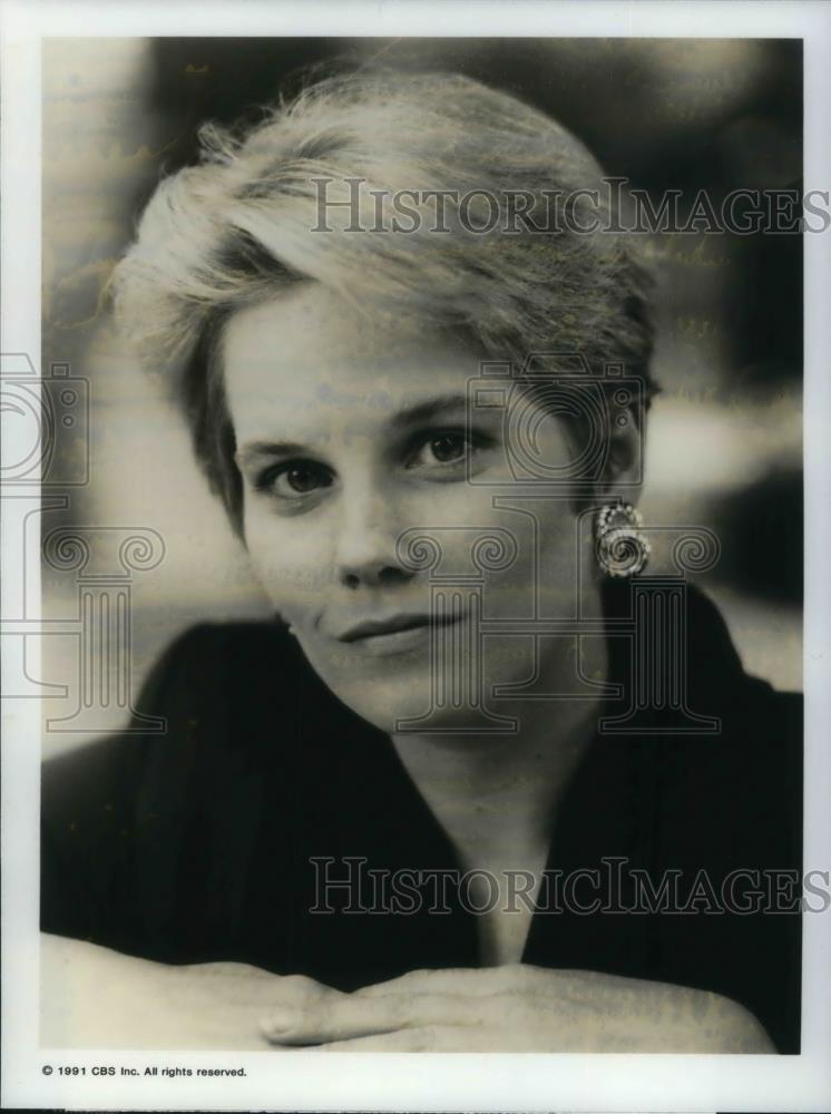 1991 Press Photo Kate McNeil in WIOU - cvp21521 - Historic Images