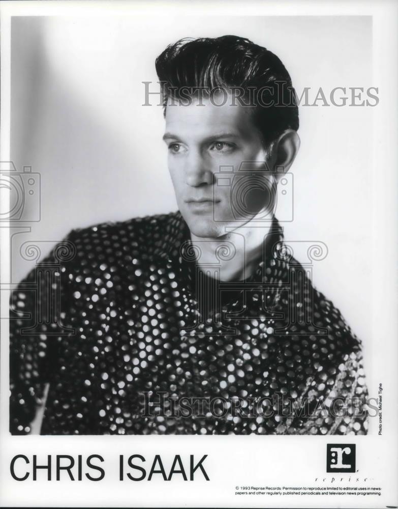 1993 Press Photo Chris Isaak American Rock Singer Songwriter and Musician - Historic Images