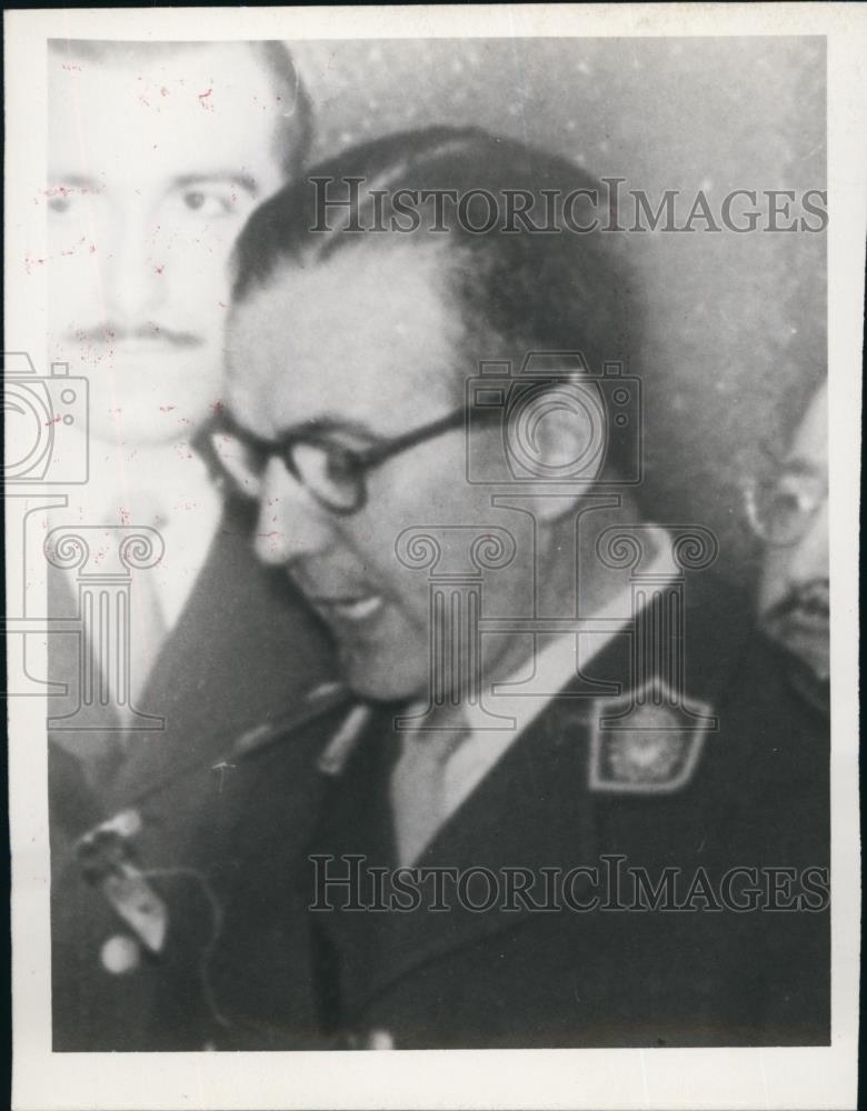 Press Photo New Argentine President General Eduardo Lonardi - Historic Images