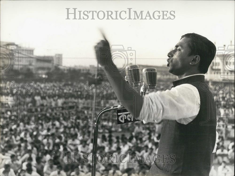 Press Photo First General election in Bangladesh - Historic Images