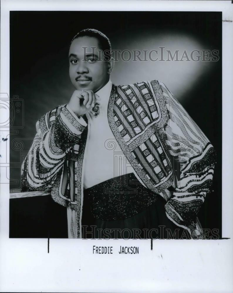 1988 Press Photo Freddie Jackson - cvp25387 - Historic Images