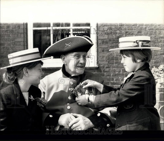 1968 Press Photo FounderÃ¢â¬s Day Parade Royal Hospital Chelsea - Historic Images