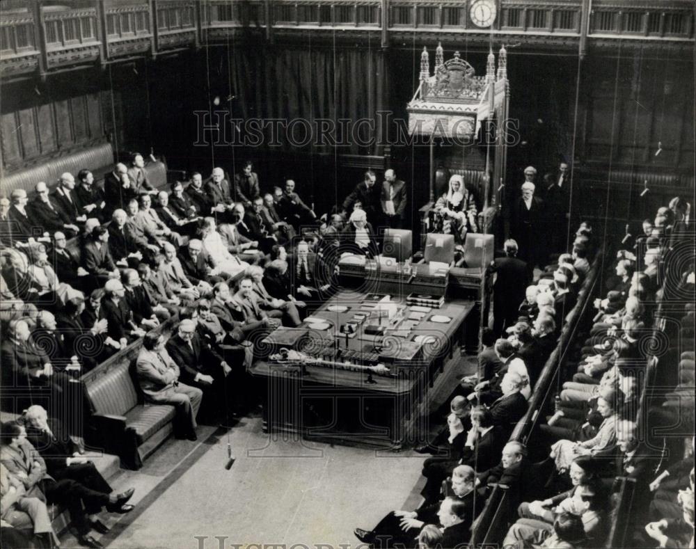 1976 Press Photo The Ceremonial Opening of Parliament by Her Majesty the Queen - Historic Images