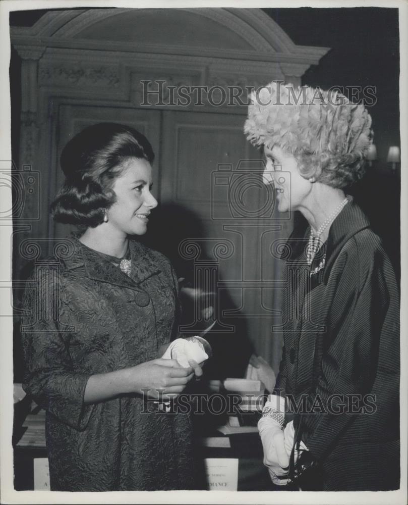 1962 Press Photo The Marchioness of Blandford and Lady Heald - Historic Images