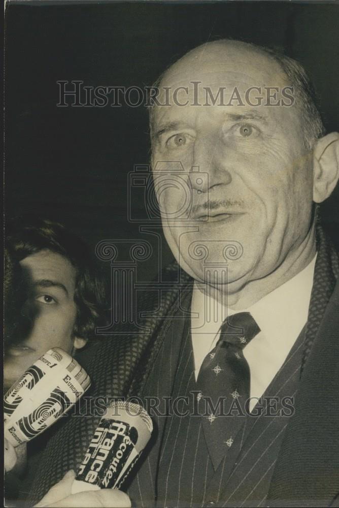 1972 Press Photo NATO Secretary Joseph Luns - Historic Images