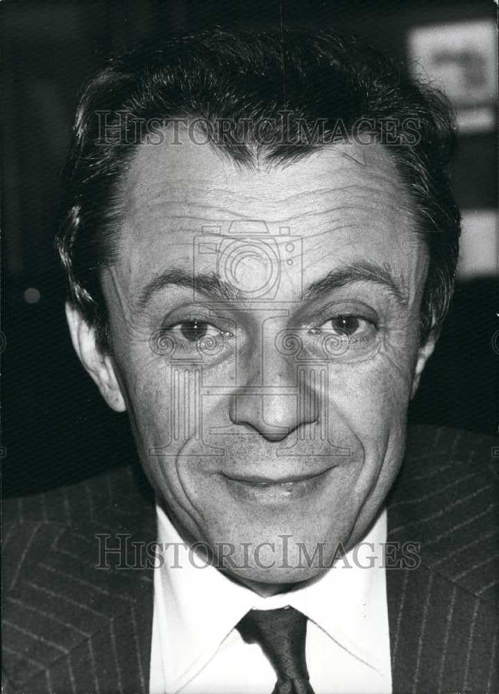 Press Photo Mr Michel Rocard, Minister of France - Historic Images