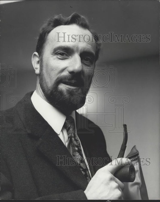 1973 Press Photo Scottish actor Tom Flemming - Historic Images