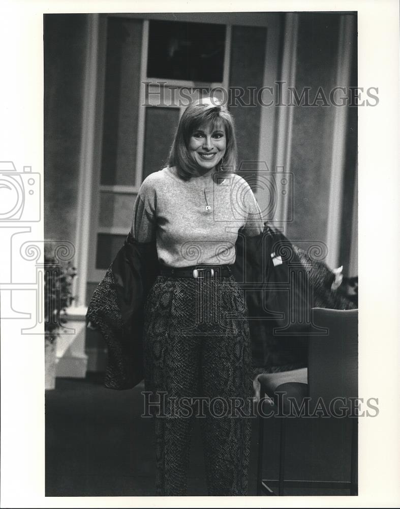 1992 Press Photo Jenny Jones Talk Show Host - cvp26643 - Historic Images