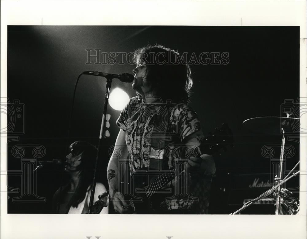 1989 Press Photo Snake Rock and Jeff Wray of Snake Rock - cvp28156 - Historic Images