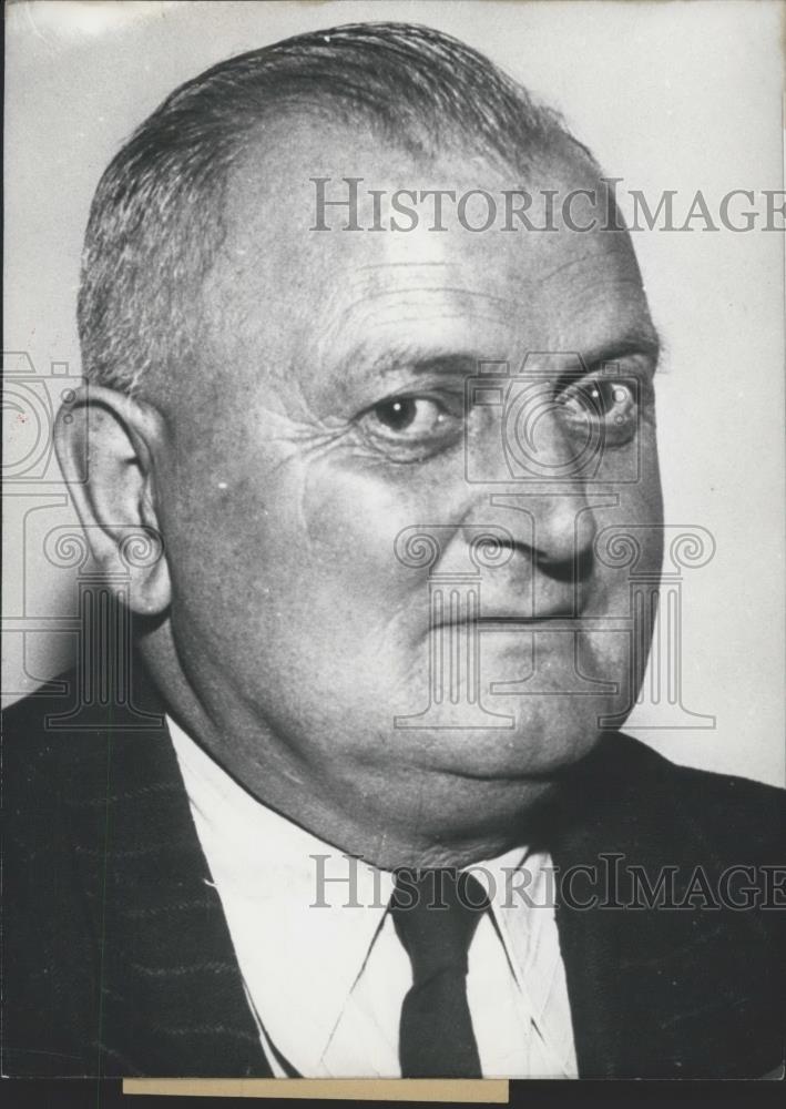 1960 Press Photo Alfred Frenzel was arrested for giving over secret documents - Historic Images