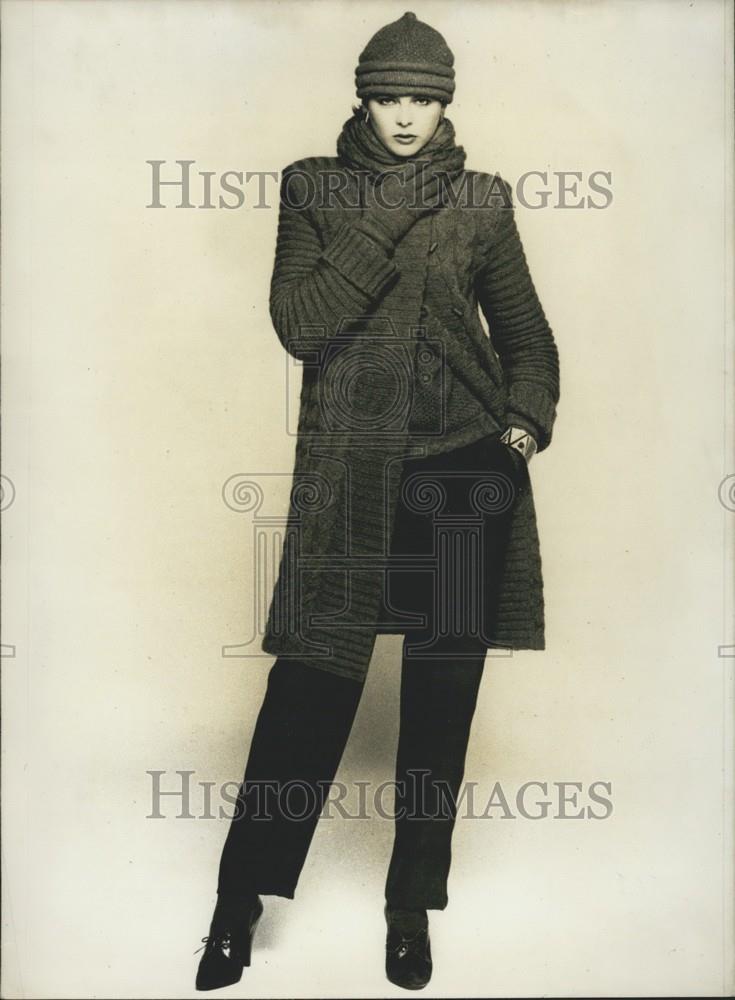 1979 Press Photo Dior Winter Collection - Historic Images