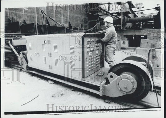 1977 Press Photo Chiba works of Mitsui Engineering & Shipbuilding Co - Historic Images