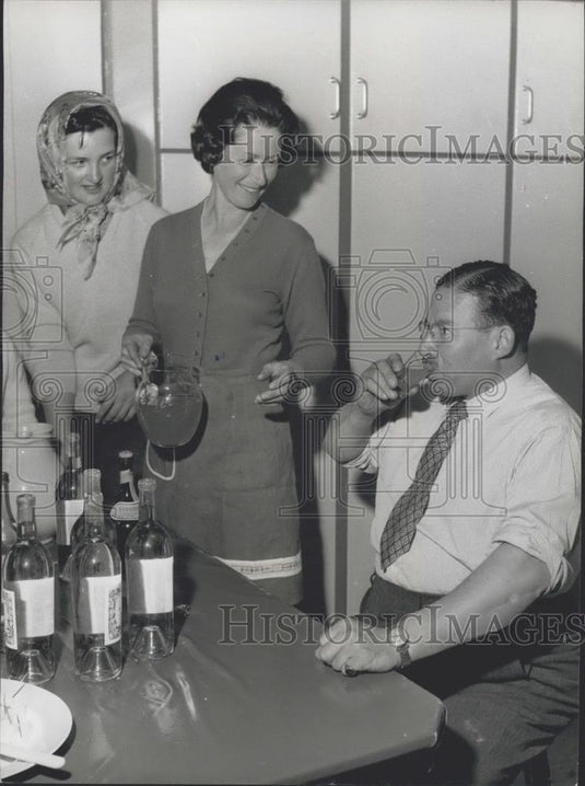 Press Photo Sir Bernard Waley-Cohen,Elizabeth Matson,Mrs. E.R.Lloyd - Historic Images